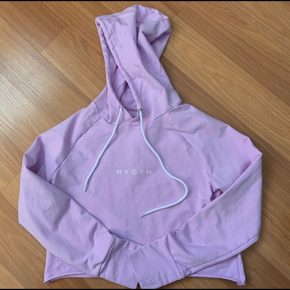 Nvgtn raw cut hoodie